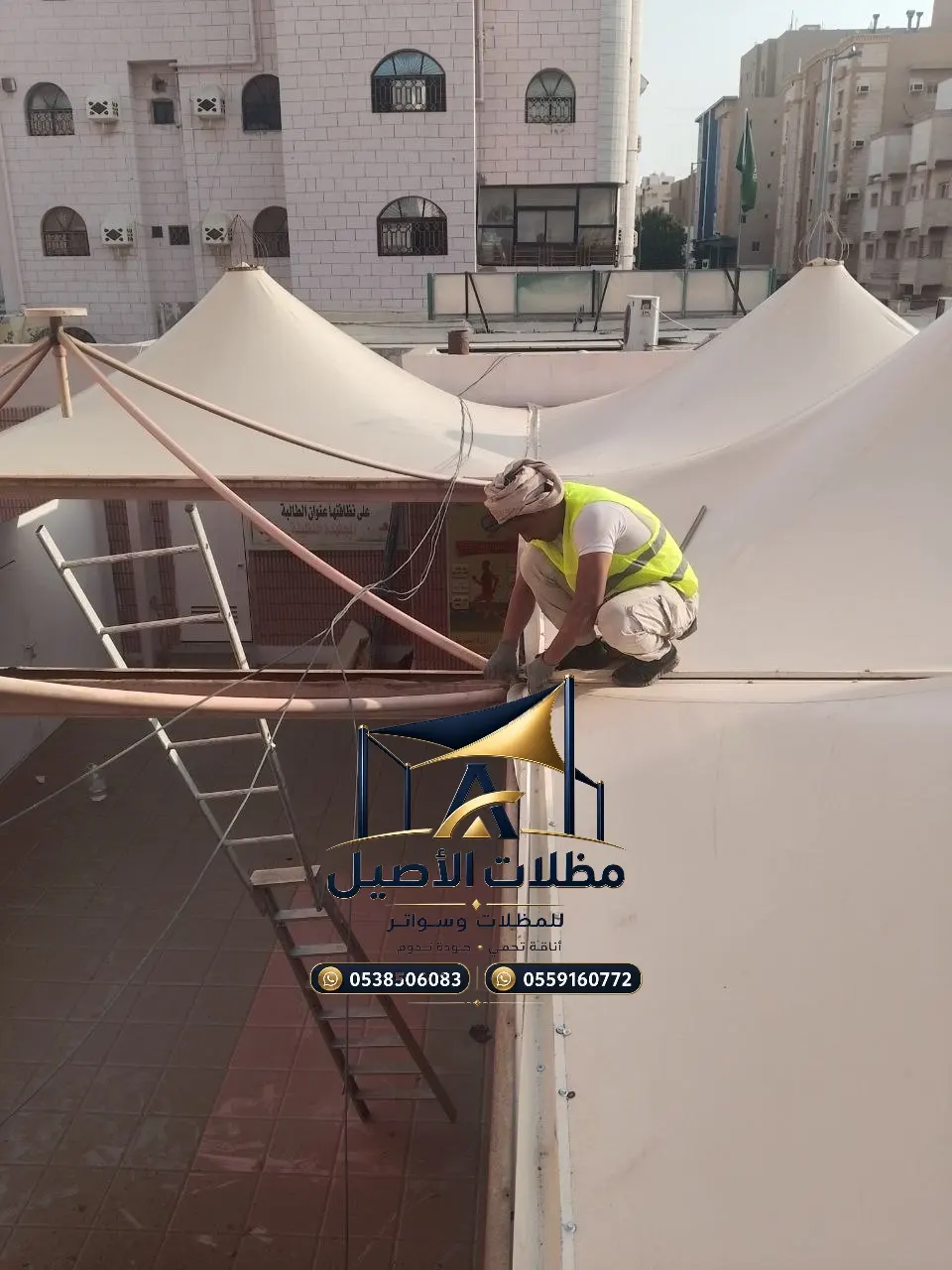 مظلات سيارات في جدة 21