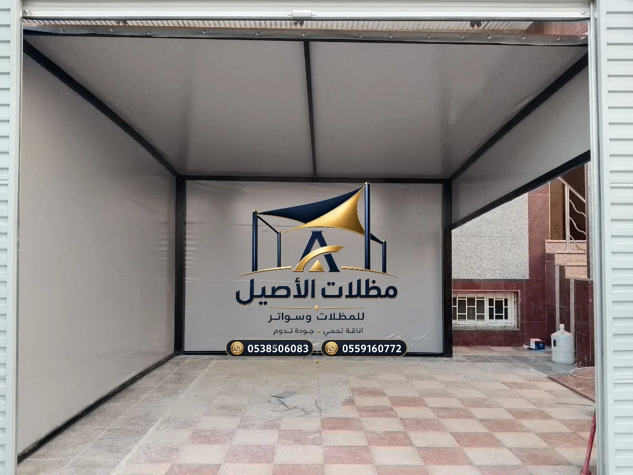 مظلات سيارات في جدة 50