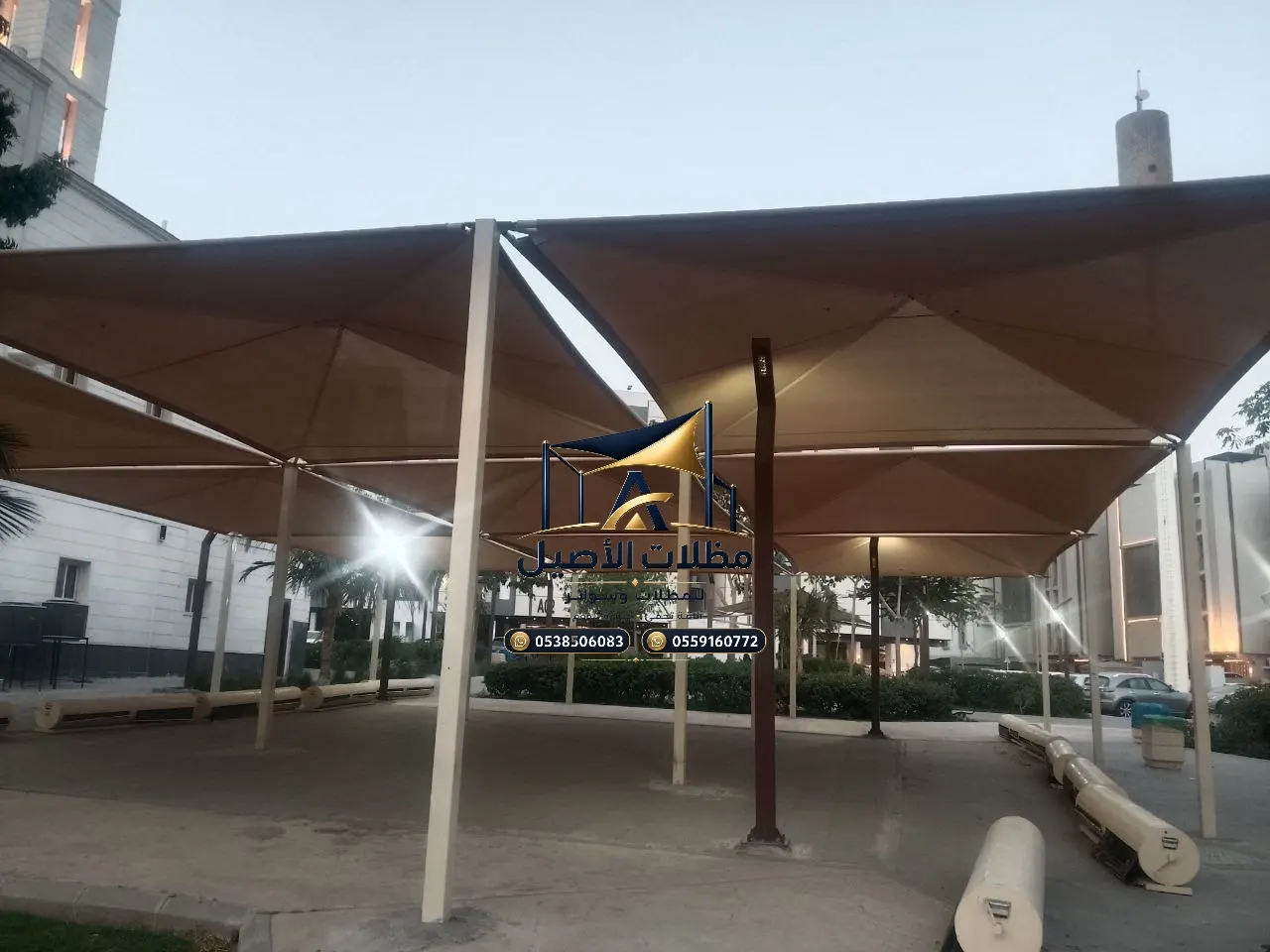 مظلات سيارات في جدة 8